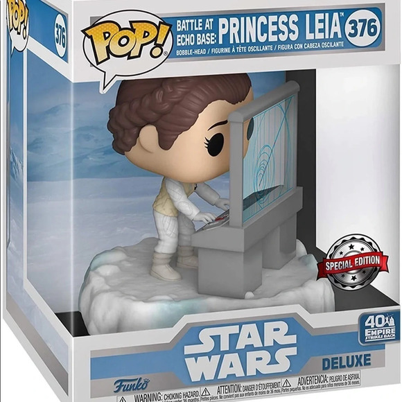 Nib Funko Pop! Deluxe:40th anniversary 
Star Wars Battle at Echo Base Series - Picture 4 of 16